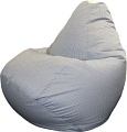 Кресло-мешок Flagman Груша Макси Г2.7-39 Соты (серый)