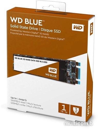 SSD WD Blue 3D NAND 1TB WDS100T2B0B