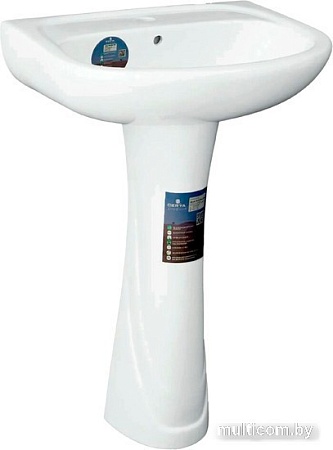 Умывальник Derya Keramika DK-55212 (с пьедесталом)