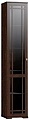 Шкаф-витрина Глазов Sherlock 13 (орех шоколадный)
