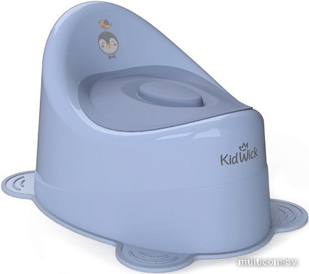 Детский горшок Kidwick Улитка с крышкой KW040501 (фиолетовый)