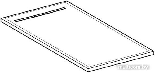 Душевой поддон Geberit Sestra 100x70 550.203.00.1 (белый)