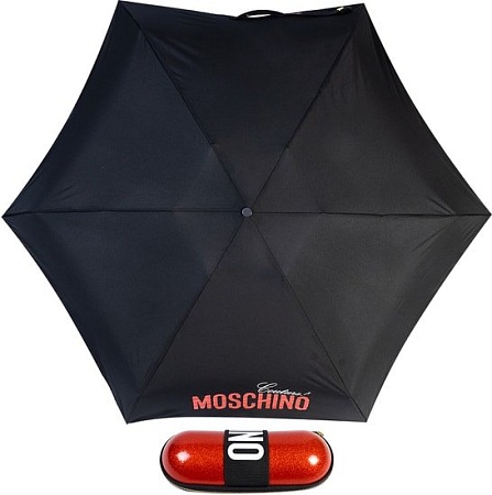 Зонт Moschino 8900-SuperminiH Glitter Red