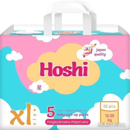 Hoshi Baby Pull-Up Pants XL (32 шт)