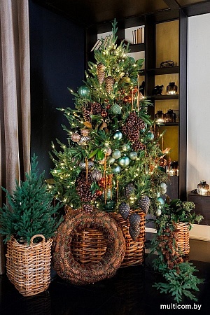 Ель Max Christmas Литая Лесная Симфония ЕЛСМЛ 18 (1.8м, подставка металл)