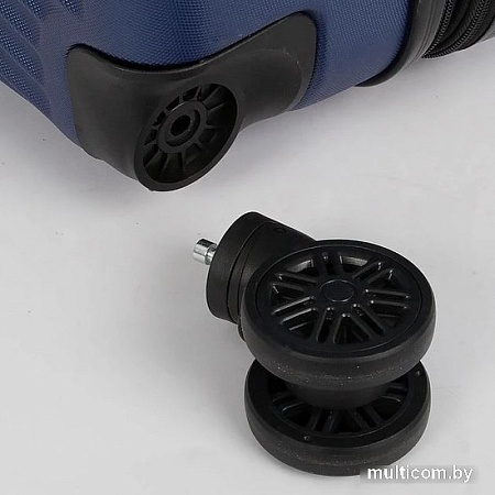 Чемодан-спиннер Grott 338-9108/5-18 (синий)