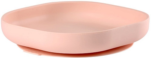 Beaba Assiette Silicone 913431 (Plate Pink)