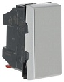 Выключатель Legrand Mosaic 79201 (алюминий)