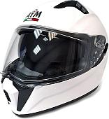 Мотошлем AIM JK320 320-007-L (L, белый глянец)