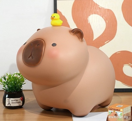 Копилка для денег ILikeGift Big Capybara Friend Duck BB2574-4B