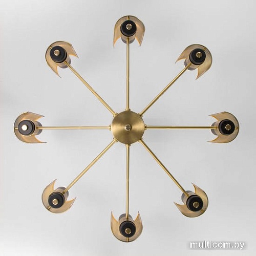 Люстра средней высоты Евросвет Grino 70139/8 (латунь)