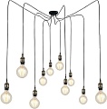 Подвесная люстра LOFT IT Spider LOFT1162A/10