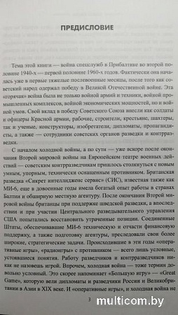 Книга издательства Вече. Большая игра спецслужб в Прибалтике (Крысин М.)