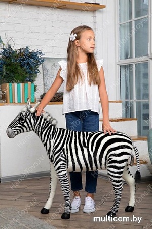 Большая игрушка Hansa Сreation Зебра 6586 (96 см)