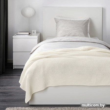 Плед Ikea Игабритта 130x170 703.522.73 (белый с оттенком)