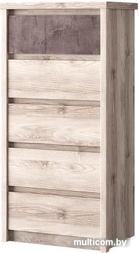 Комод Anrex Jazz 5S/56 (каштан найроби оникс)