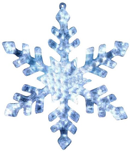 2D-фигура Neon-night Снежинка акриловая (63x27x2.5 см) [513-346]