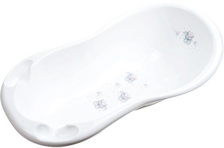 Ванночка для купания Maltex Мишка 2121 (белый)