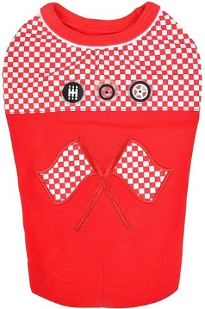 Футболка Puppia Ralli PAUA-TS1810-RD-L (L, красный)