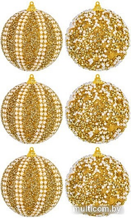 Елочная игрушка Elan Gallery Жемчужины на золотом 970105