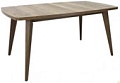 Кухонный стол Виста Бергамо 90x160/201 (дуб олово/дуб олово)