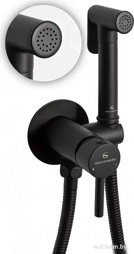 Гигиенический душ Grocenberg GB001 (черный матовый)