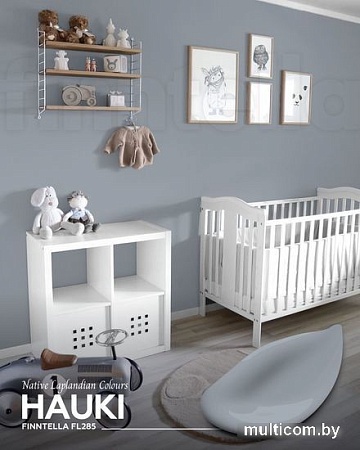 Краска Finntella Foxy Lapselli Matte Hauki F-50-1-1-FL285 0.9 л (серый)