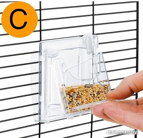 Кормушка Ferplast Brava 2 84526721 (прозрачный)