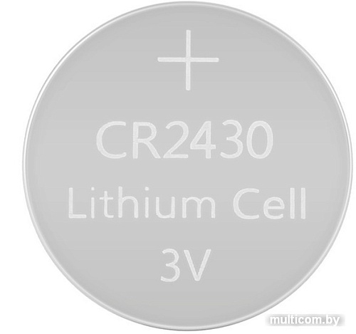 Батарейка Mirex CR2430 3V 1 шт (1/40/240) ecopack 23702-CR2430-E1