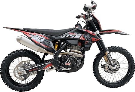 Мотоцикл BSE T8 Red Bear (красный)