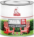 Эмаль Кубанские краски Наша ПФ-115 1.8 кг (салатный)