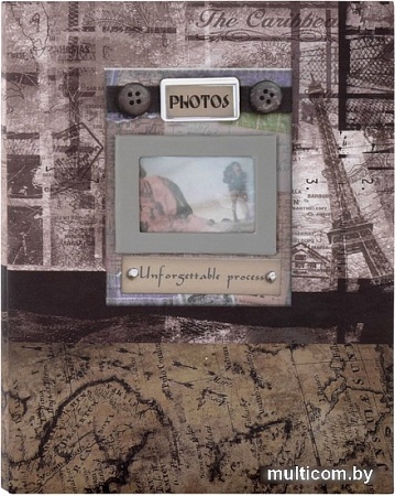 Фотоальбом BRAUBERG Путешествие 390672 (коричневый)