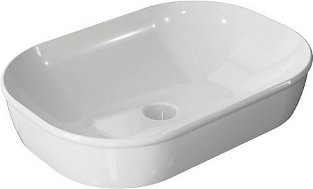 Умывальник Maxonor Pure Life Reina PL-SK407C3-18 (5237) накладной (белый глянец)