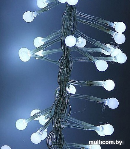 Мишура Luazon Шарики Led-288 (3 м, белый) [1080328]