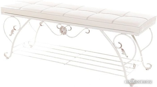 Банкетка AMC 3.3-Д с полкой бежевый