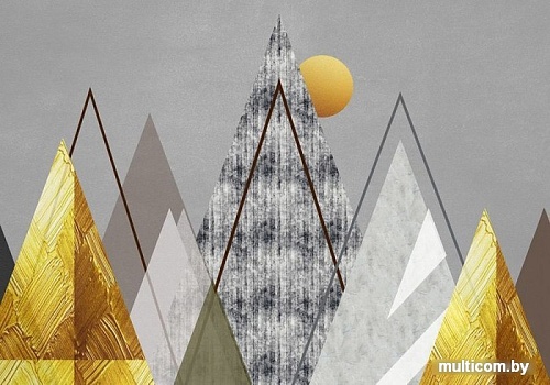 Фотообои Citydecor Горы Абстракция с защитным покрытием 200x140