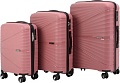 Комплект чемоданов Pride PP-9702 (3шт, пудровый)