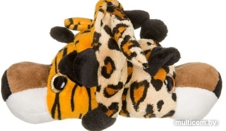 Игрушка-перевертыш Bondibon Милота 2 в 1 Леопард/Тигр ВВ3972