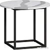 Журнальный столик LoftyHome Годмар Арти 1627386 (мрамор сноу)