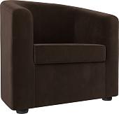 Интерьерное кресло Mebelico Норден 289 109057 (микровельвет, коричневый)