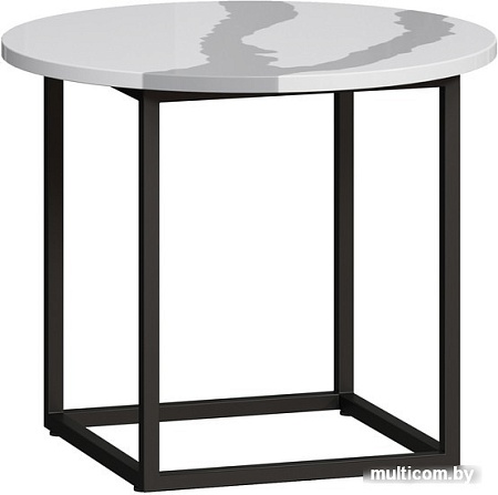 Журнальный столик LoftyHome Годмар Арти 1627386 (мрамор сноу)