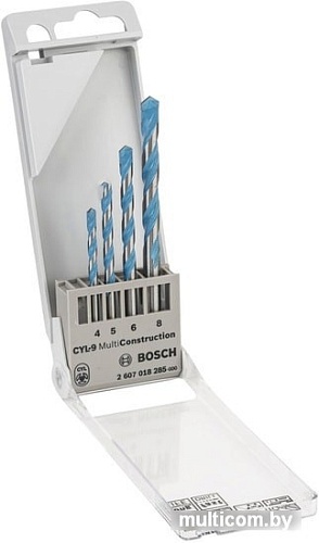 Набор оснастки Bosch 2607018285 (4 предмета)