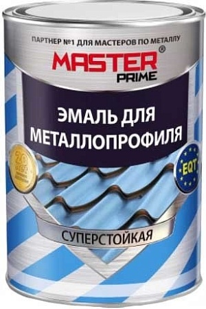 Грунт-эмаль Master Prime Для металлопрофиля и сендвич-панелей 2 л (RAL5005)