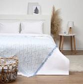 Плед Этель Home 10398556 (130x180, голубой)