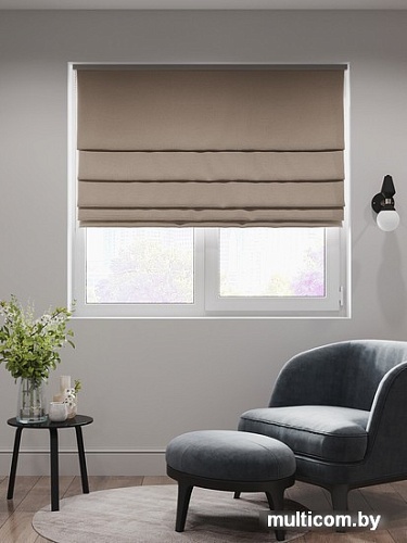Римская штора СуперТекСтиль Лайт 70x160 (капучино)