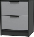 Комоды, тумбы Интерлиния Концепт КТ-ТК1-57 (серебро/антрацит)
