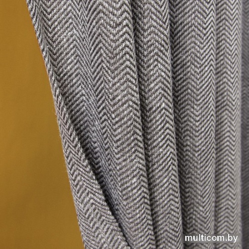 Комплект штор Pasionaria Бадди 280x230 (2 шт, темно-серый)