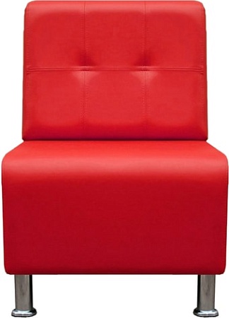 Интерьерное кресло Brioli Руди Р (экокожа, L19 красный)