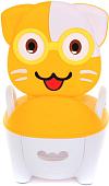 Детский горшок Pituso Котик в очках 1730 (желтый)