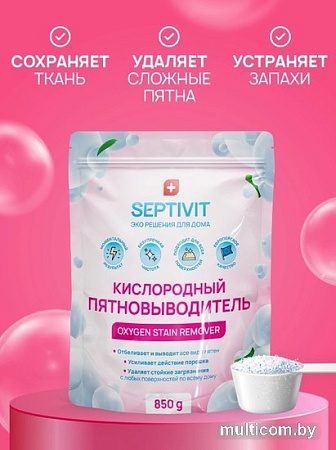 Пятновыводитель Septivit Кислородный (850 г)